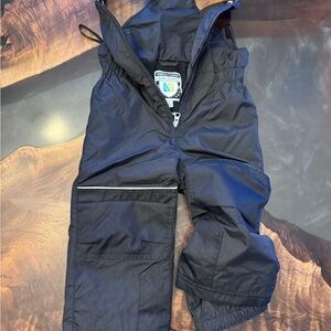 Children's Black Snow Pants